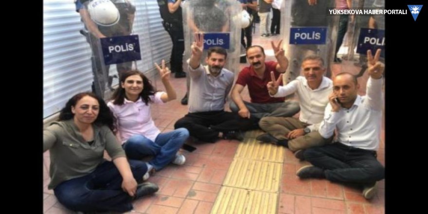 HDP'li vekiller sivil itaatsizlik eyleminde