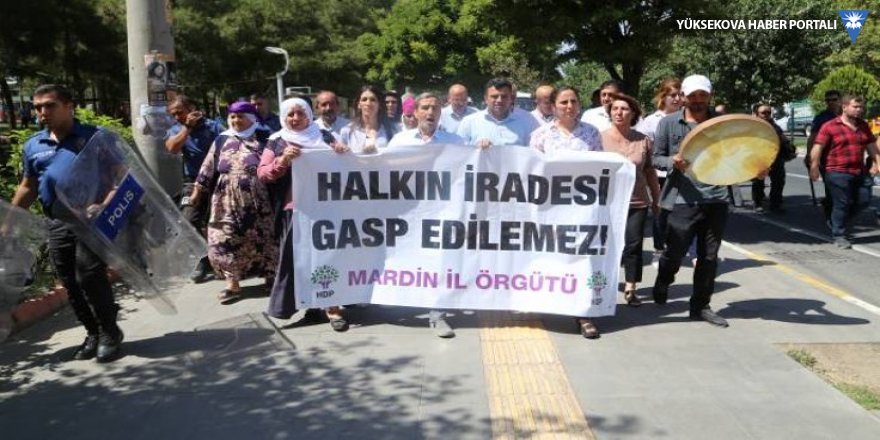 Van ve Mardin'de 11'inci gün eylemi
