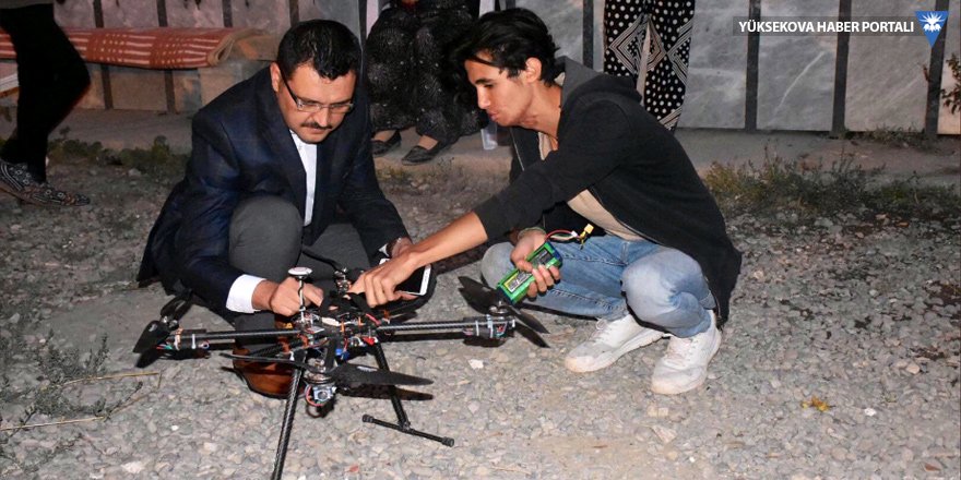 Yüksekova Kaymakamı Doğramacı'dan drone tasarlayan gence ziyaret