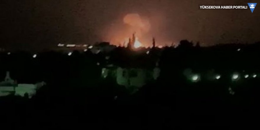 Girne'de askeri bölgedeki cephanelikte patlama