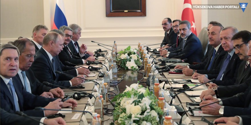 Erdoğan, Putin ve Ruhani'yle görüştü