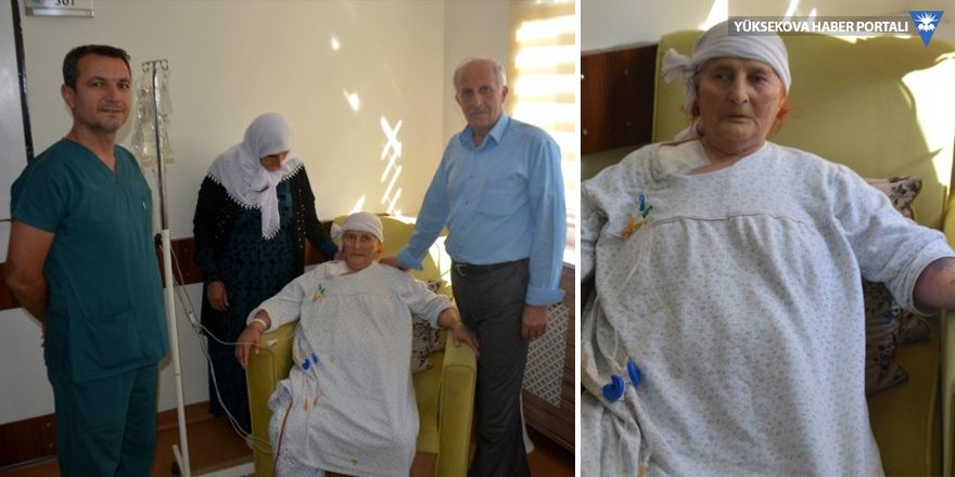 88 yaşındaki Şemdinlili hasta, ameliyatla sağlığına kavuştu