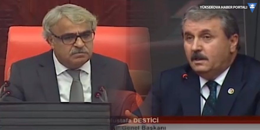 TBMM'de Mithat Sancar ile Mustafa Destici arasında 'hain' tartışması