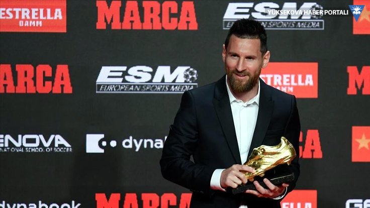 Altın Ayakkabı 6. kez Messi'nin
