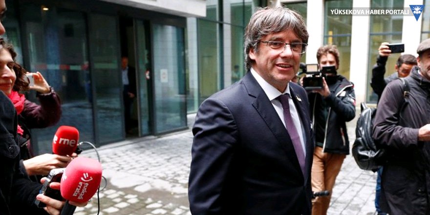 Katalan lider Belçika'da teslim oldu