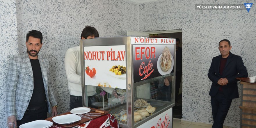 Yüksekova’da 'Civan Cafe ve Pilavcı' adlı iş yeri açıldı