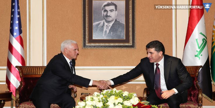 ABD Başkan Yardımcısı Mike Pence Erbil'den Kürtlere destek mesajı verdi