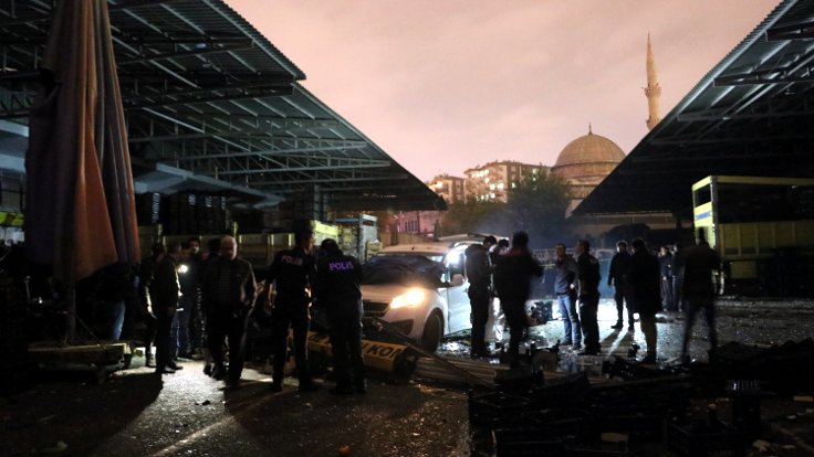 Diyarbakır sebze halinde patlama: 1 kişi öldü