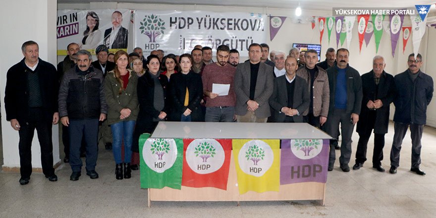 Yüksekova Belediyesi'nde HDP'li meclis üyeleri toplantıya alınmadı