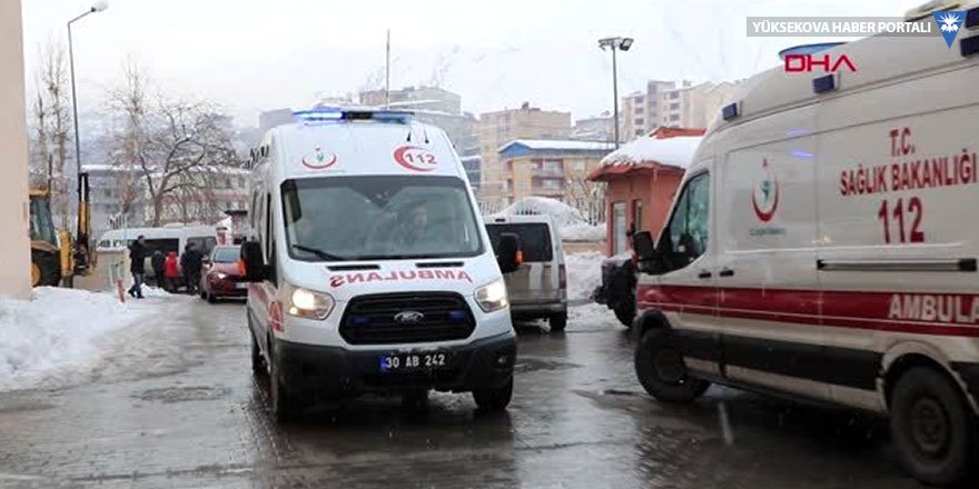 Hakkari'de kaza: 2'si ağır 7 yaralı