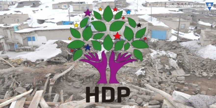 HDP heyeti Başkale'ye gidiyor