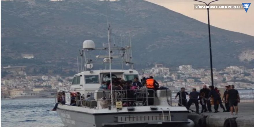 Ölüm rotasını geçen 85 mülteci Samos'a ulaştı
