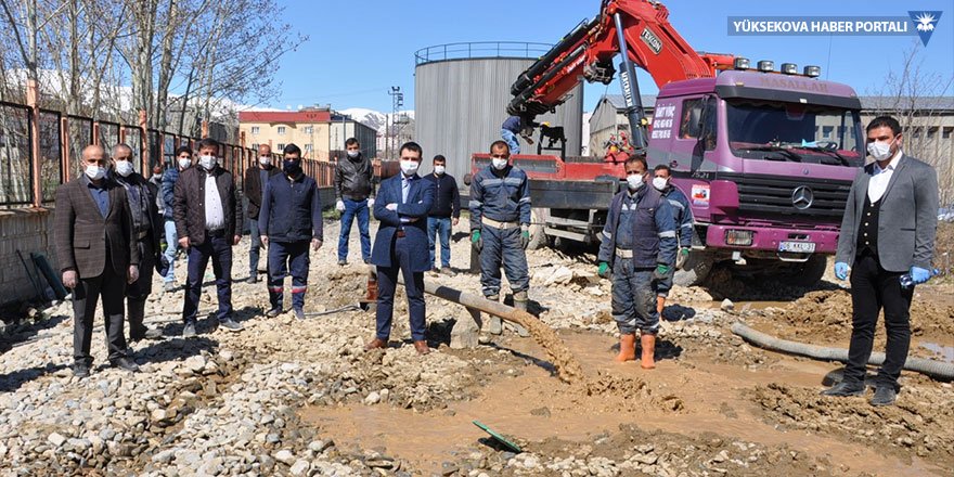 Yüksekova'nın içme suyu sorunu: Yeni bir sondaj kuyusu açıldı