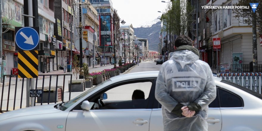 Van'da sokağa çıkma kısıtlamasına ve tedbirlere uymayanlara 531 bin lira ceza kesildi