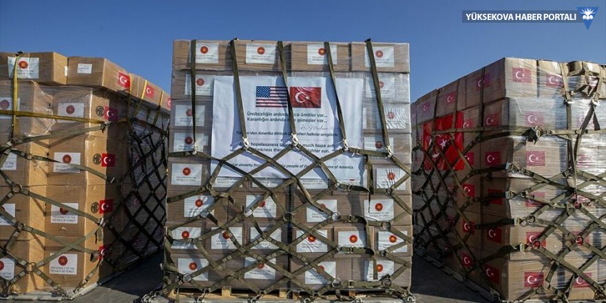 Türkiye'den ABD'ye ikinci tıbbi yardım seferi