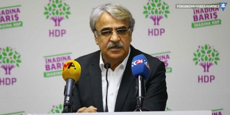 Sancar: AK Parti ve MHP bizim üzerimizden birbirine mesaj veriyor