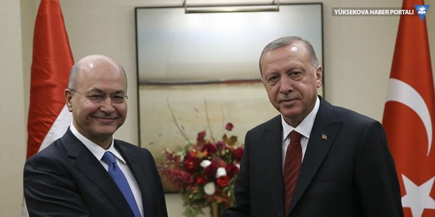 Cumhurbaşkanı Erdoğan, Irak Cumhurbaşkanı Berham Salih ile görüştü