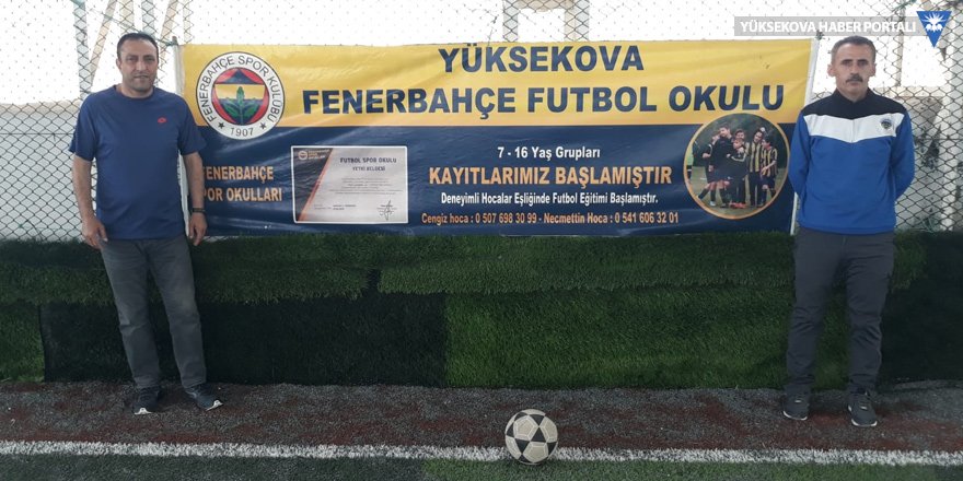 Yüksekova'da Fenerbahçe Spor Okulu açıldı!