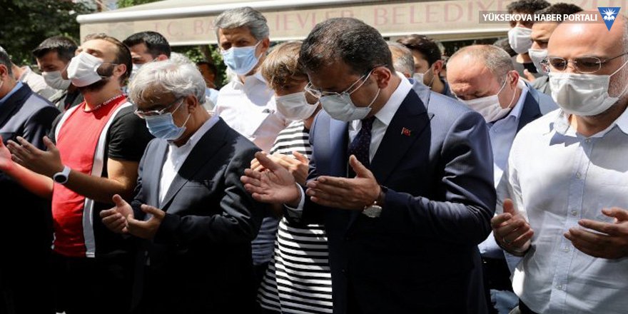 Ayşe Sancar'ın cenazesine İmamoğlu da katıldı