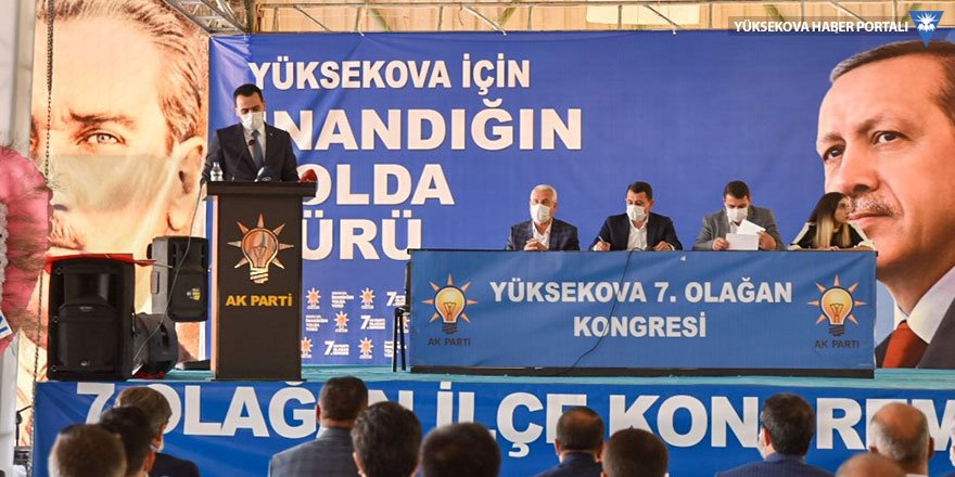 AK Parti Yüksekova İlçe Kongresi yapıldı