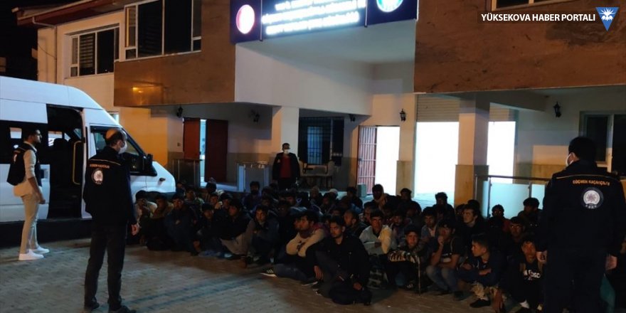 Van'da 63 göçmen yakalandı
