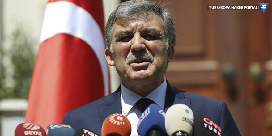 Abdullah Gül: Gergerlioğlu'nun vekilliğinin düşürülmesini ve HDP'ye kapatılma davasının açılmasını çok yanlış buluyorum
