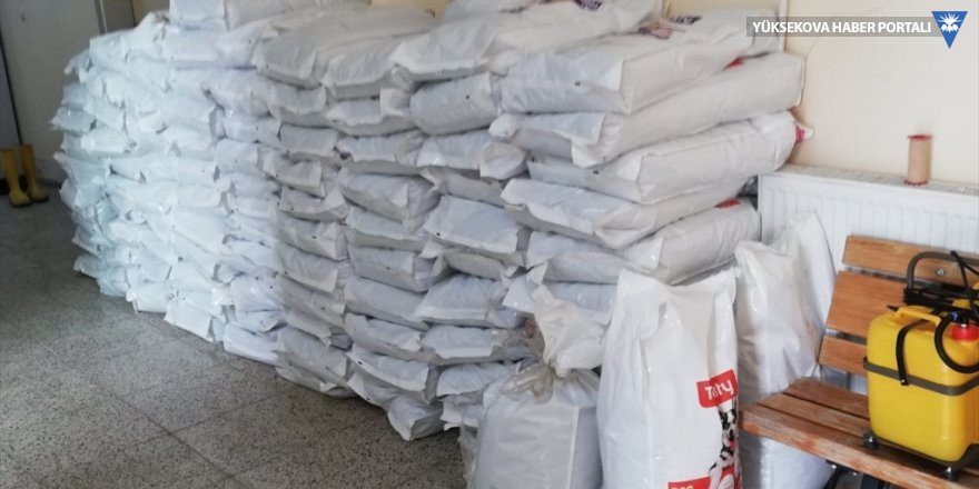 HAYTAP, Hakkari’ye 1,5 ton mama desteğinde bulundu