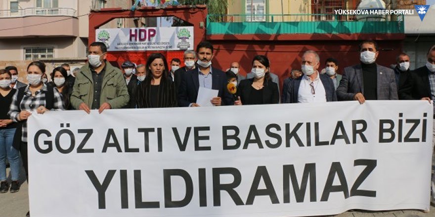 HDP Cizre ilçe örgütü: Diz çökmedik, çökmeyeceğiz