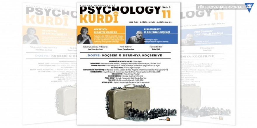 Psychology Kurdî 'nin 11'inci sayısı çıktı