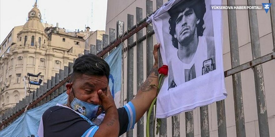 Arjantin, efsane futbolcu Maradona'ya veda ediyor
