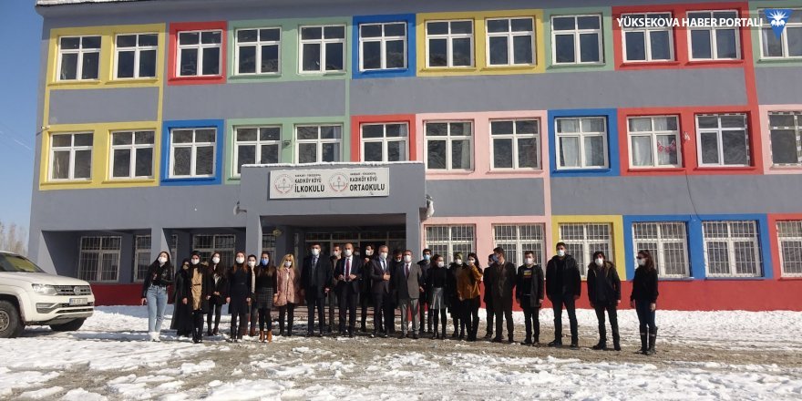 Esendere Belediyesi, Yüksekova'ya bağlı Kadıköy ilk ve ortaokulunu onardı