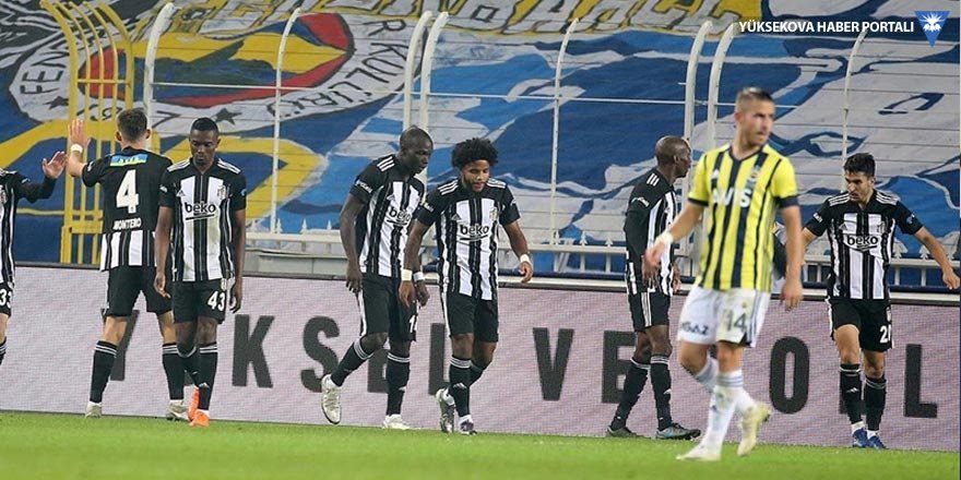 Fenerbahçe'yi 4-3 yenen Beşiktaş, 15 yıl sonra Kadıköy'de kazandı