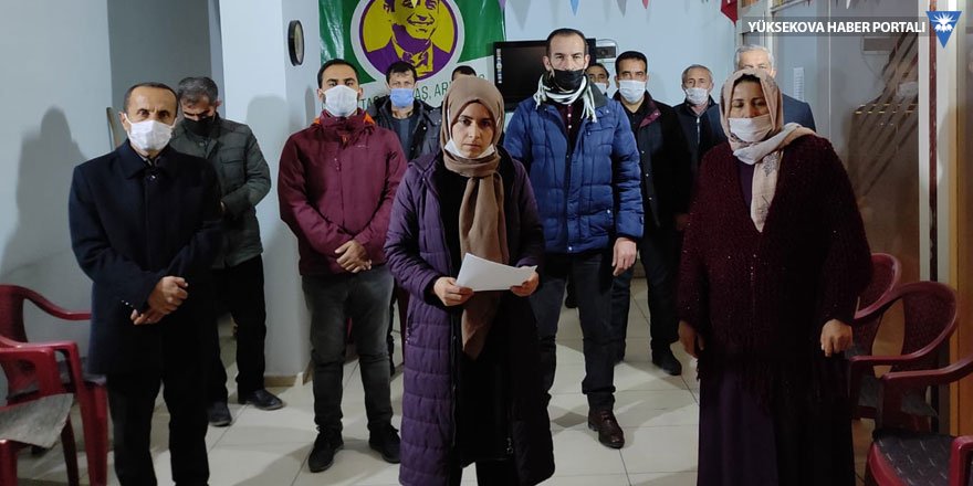 HDP Şemdinli İlçe Örgütü: Leyla Güven tahliye edilmeli