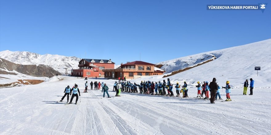 Hakkari'de Alp Disiplini İl Birinciliği yarışları düzenlendi
