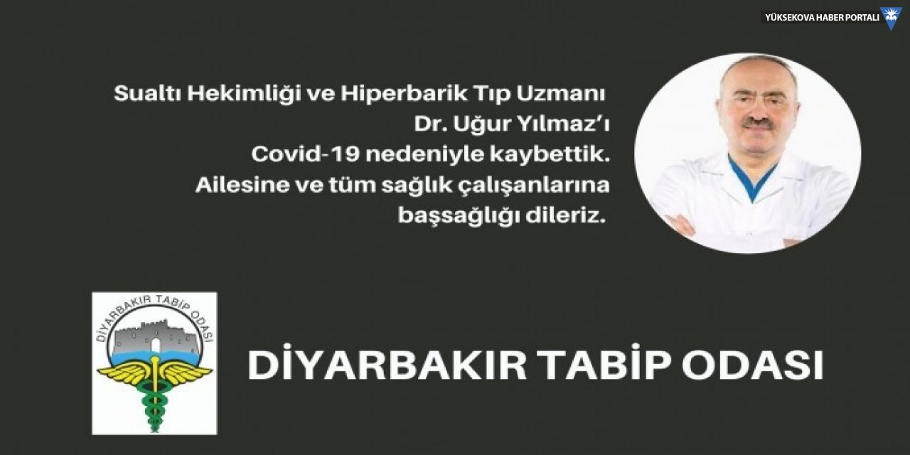 Diyarbakır’da bir doktor koronadan yaşamını yitirdi