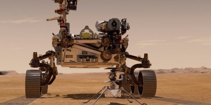 NASA'nın uzay robotu 'Azim' Mars'a iniyor