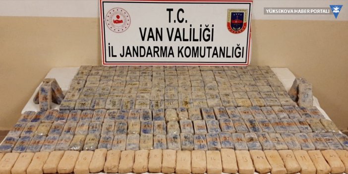 Zernek Barajı çevresinde bulunan çuvalların içinden 114 kilogram eroin çıktı