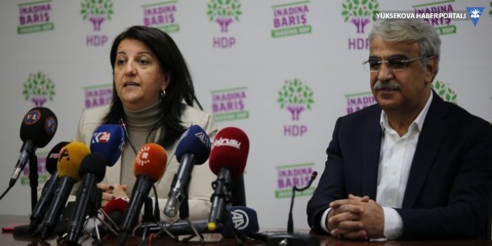 HDP MYK'sından açıklama: AKP, partimizi kriminalize etmeye çalışıyor