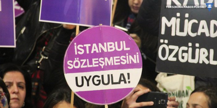 Hakkari'de HDP ve CHP Kadın Meclislerinden İstanbul Sözleşmesi tepkisi