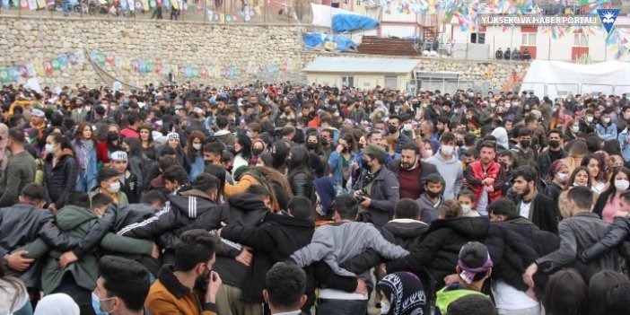Hakkari Merkez'de Newroz kutlaması