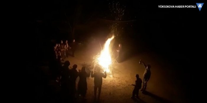 Şemdinli köylerinde Newroz kutlamaları