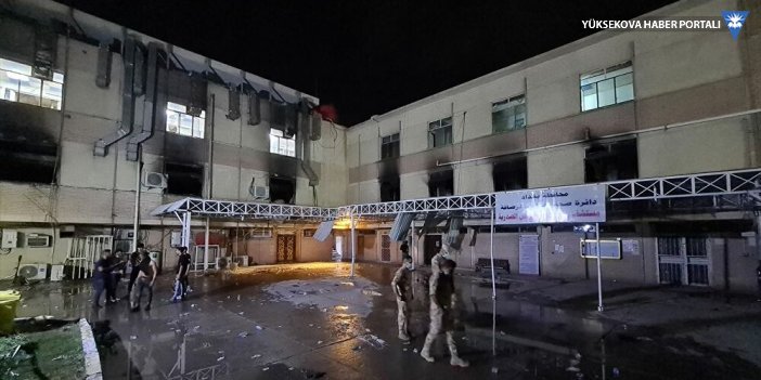 Bağdat’ta pandemi hastanesindeki yangında ölü sayısı 82'ye yükseldi