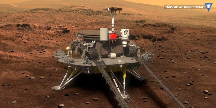 Çin'in insansız uzay aracı Mars'a inmeyi başardı