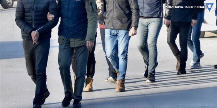 Şırnak'ta 14 şüpheli gözaltına alındı