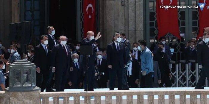Erdoğan Taksim Camisi'ni açtı: Fetih hediyesi