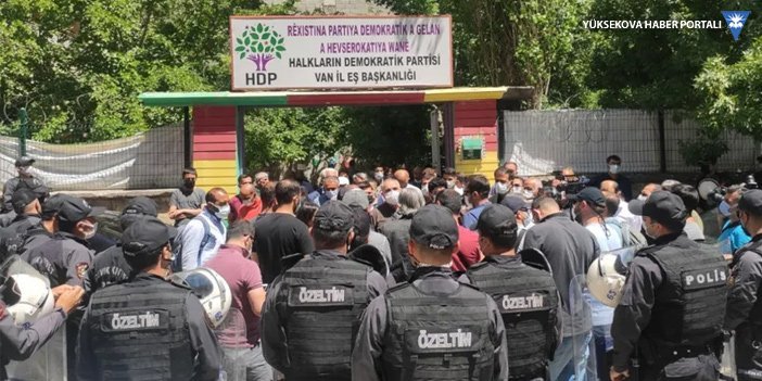 Van’da Kürtçe Dil Mitingi'ne polis engeli