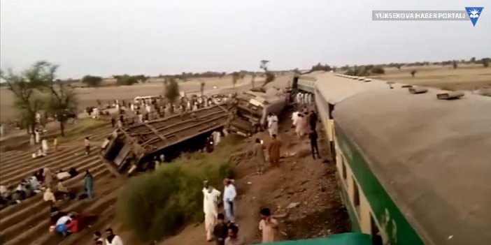 Pakistan'da tren kazası: 38 ölü, 64 yaralı