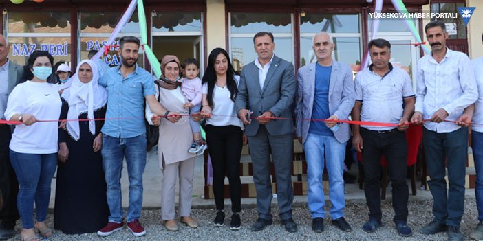 Yüksekova’da Naz- peri pastanesi açıldı