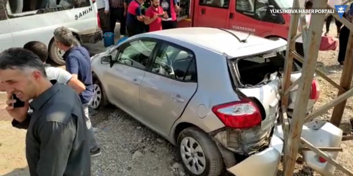 Yüksekova'da kaza: 7 yaralı