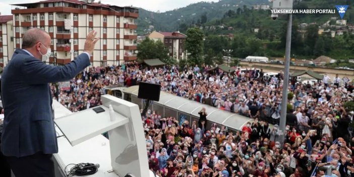 Erdoğan, Rize'de: İnsan felaketini kendi eliyle hazırlıyor